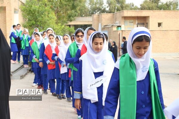 جشن نیکوکاری در مدرسه زینبیه بوشهر