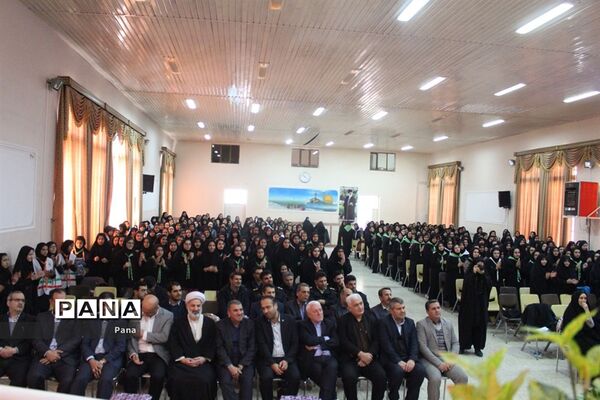 مراسم جشن نیکوکاری در مدرسه شاهد مهدیه تبریز
