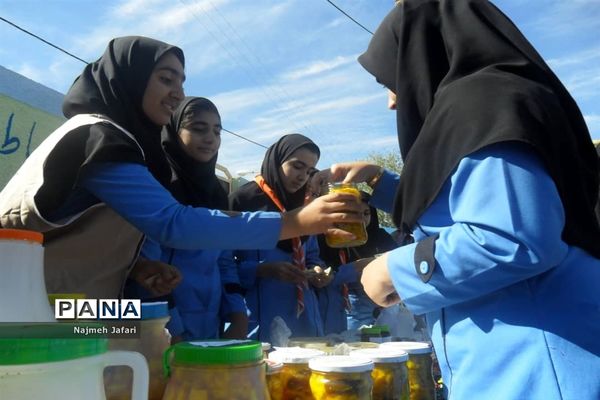 برپایی نمایشگاه و بازارچه کسب وکار دانش‌آموزی در زرین دشت