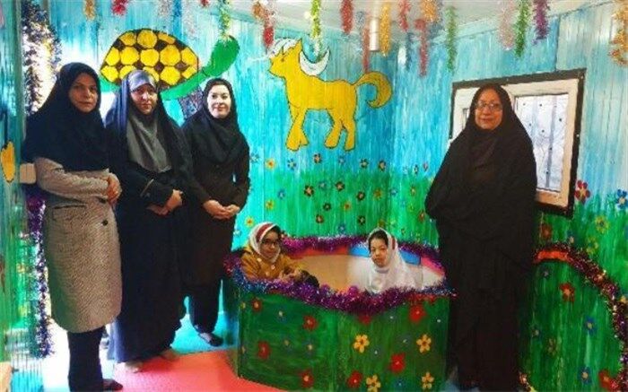 اولین «اتاق بازی درمانی» آموزش وپرورش استثنایی لرستان افتتاح شد