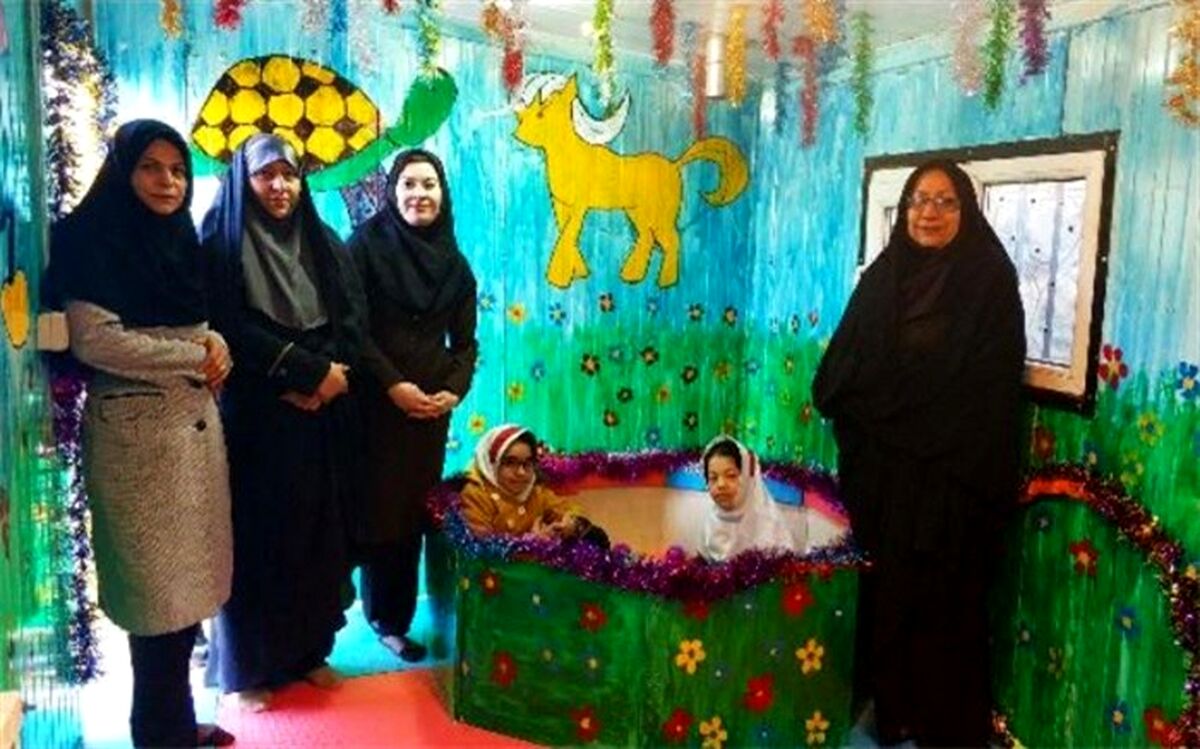 اولین «اتاق بازی درمانی» آموزش وپرورش استثنایی لرستان افتتاح شد