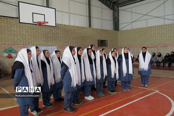 جشن ولادت حضرت زهرا(س)در دبیرستان نمونه کاشی نیلوفر