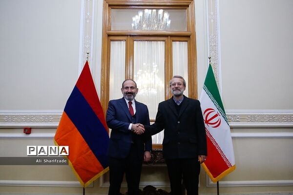 دیدار رئیس مجلس شورای اسلامی با نخست وزیر ارمنستان