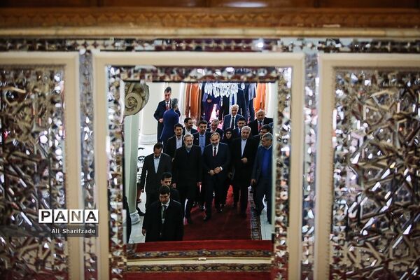 دیدار رئیس مجلس شورای اسلامی با نخست وزیر ارمنستان