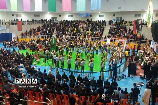 جشن گلریزان در سالن مخابرات بیرجند