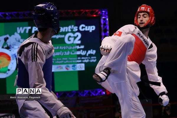 دومین شب از سومین دوره مسابقات جام ریاست فدراسیون جهانی تکواندو در جزیره کیش