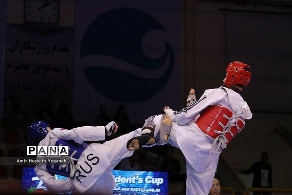 دومین شب از سومین دوره مسابقات جام ریاست فدراسیون جهانی تکواندو در جزیره کیش