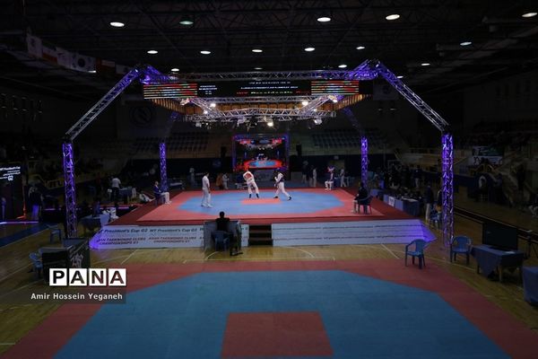 دومین شب از سومین دوره مسابقات جام ریاست فدراسیون جهانی تکواندو در جزیره کیش