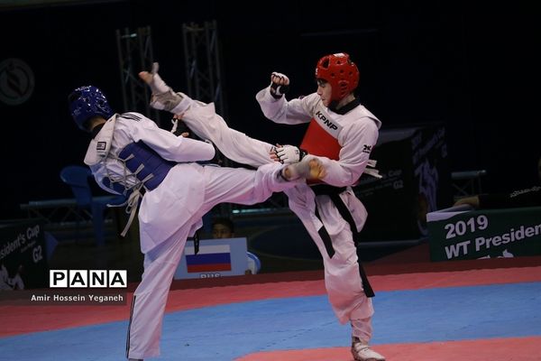 دومین شب از سومین دوره مسابقات جام ریاست فدراسیون جهانی تکواندو در جزیره کیش