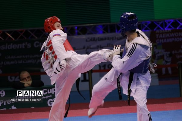 دومین شب از سومین دوره مسابقات جام ریاست فدراسیون جهانی تکواندو در جزیره کیش