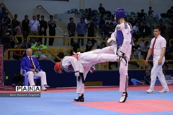 دومین شب از سومین دوره مسابقات جام ریاست فدراسیون جهانی تکواندو در جزیره کیش