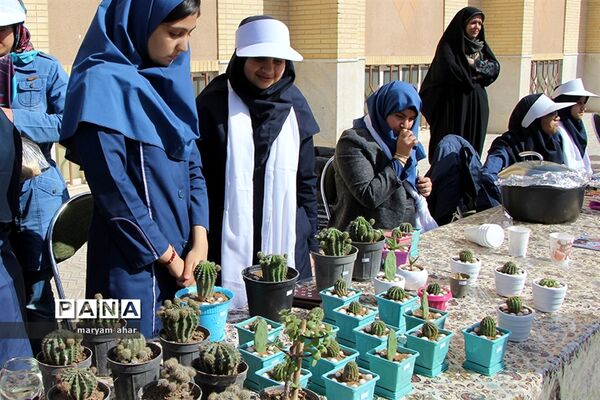 برگزاری جشنواره و بازارچه خلاقیت و هنرهای دستی دانش آموزان یزد