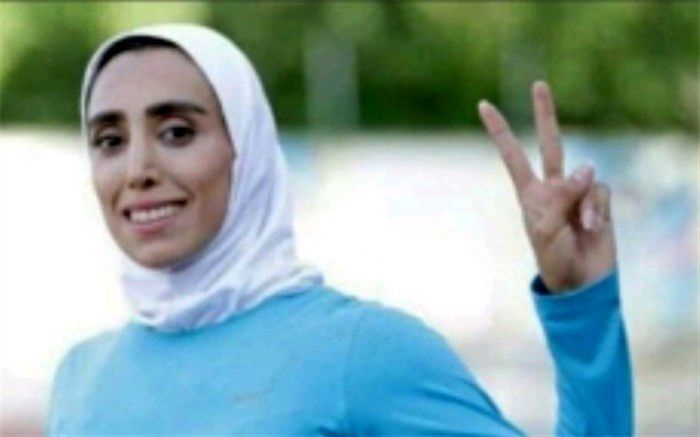 بانوی دونده البرزی مدال نقره مسابقات بین المللی تهران را کسب کرد