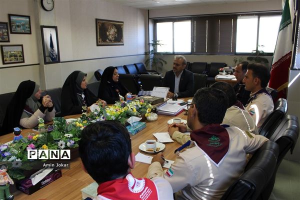 اعطای ابلاغ دبیران مجامع اعضاء و مربیان تشکیلات پیشتازان استان فارس