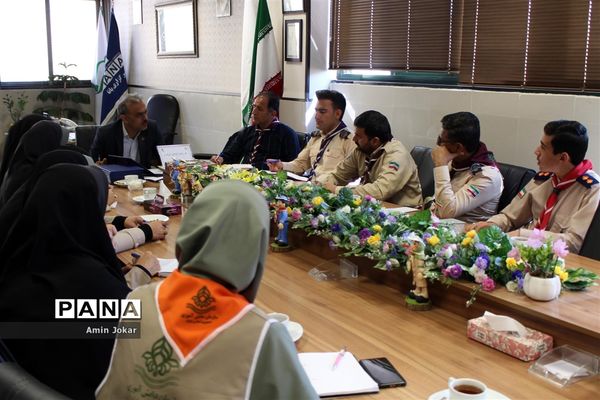 اعطای ابلاغ دبیران مجامع اعضاء و مربیان تشکیلات پیشتازان استان فارس