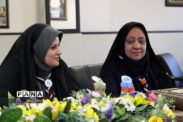 اعطای ابلاغ دبیران مجامع اعضاء و مربیان تشکیلات پیشتازان استان فارس