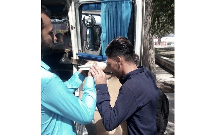 اعزام دانشجویان دانشگاه آزاد رودان به مناطق عملیاتی جنوب کشور