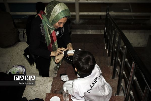 مسابقات تکواندو استان تهران