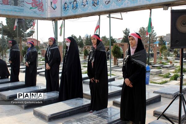 پویش مردمی میثاق با شهدا در اسلامشهر