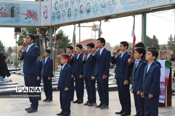 پویش مردمی میثاق با شهدا در اسلامشهر
