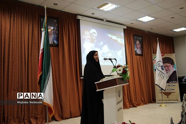 آیین گرامیداشت هفته امور تربیتی و تربیت اسلامی در آموزش و پرورش گلبهار