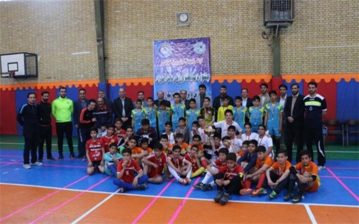 سوت پایان مسابقات فوتسال آموزشگاههای ناحیه یک ری