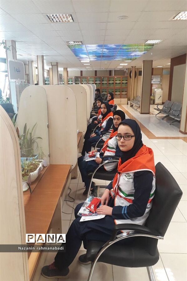 بازدید دانش‌آموزان از شعب تامین اجتماعی