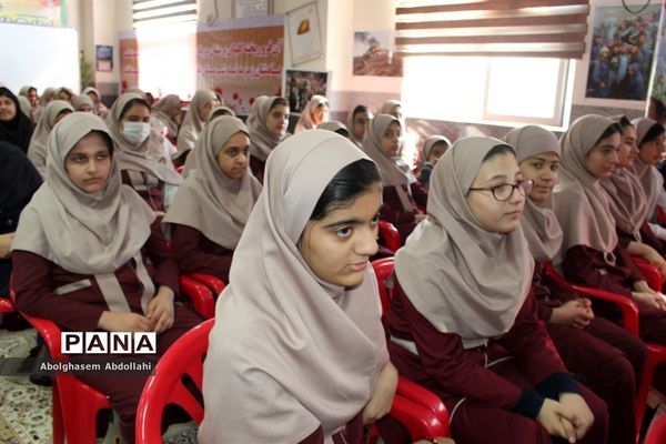 پنجمین یادواره شهیدان در دبیرستان شهیده سهام خیام بوشهر
