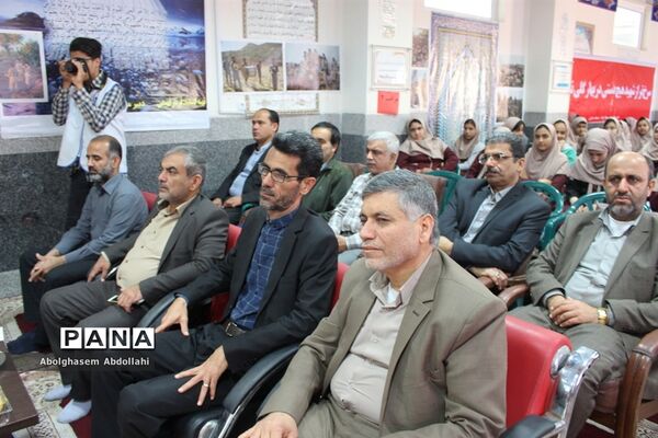 پنجمین یادواره شهیدان در دبیرستان شهیده سهام خیام بوشهر