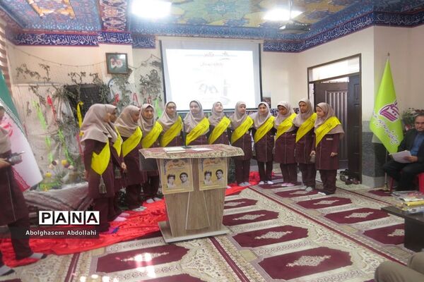 پنجمین یادواره شهیدان در دبیرستان شهیده سهام خیام بوشهر