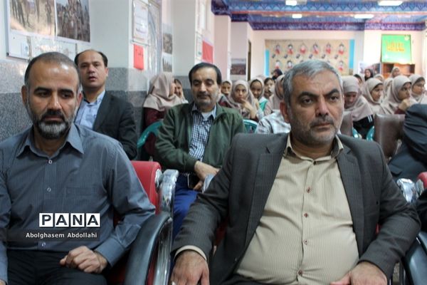 پنجمین یادواره شهیدان در دبیرستان شهیده سهام خیام بوشهر