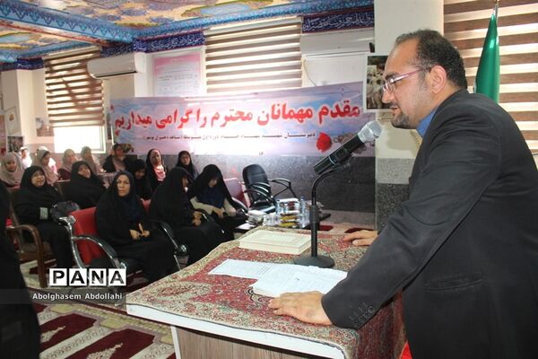 پنجمین یادواره شهیدان در دبیرستان شهیده سهام خیام بوشهر