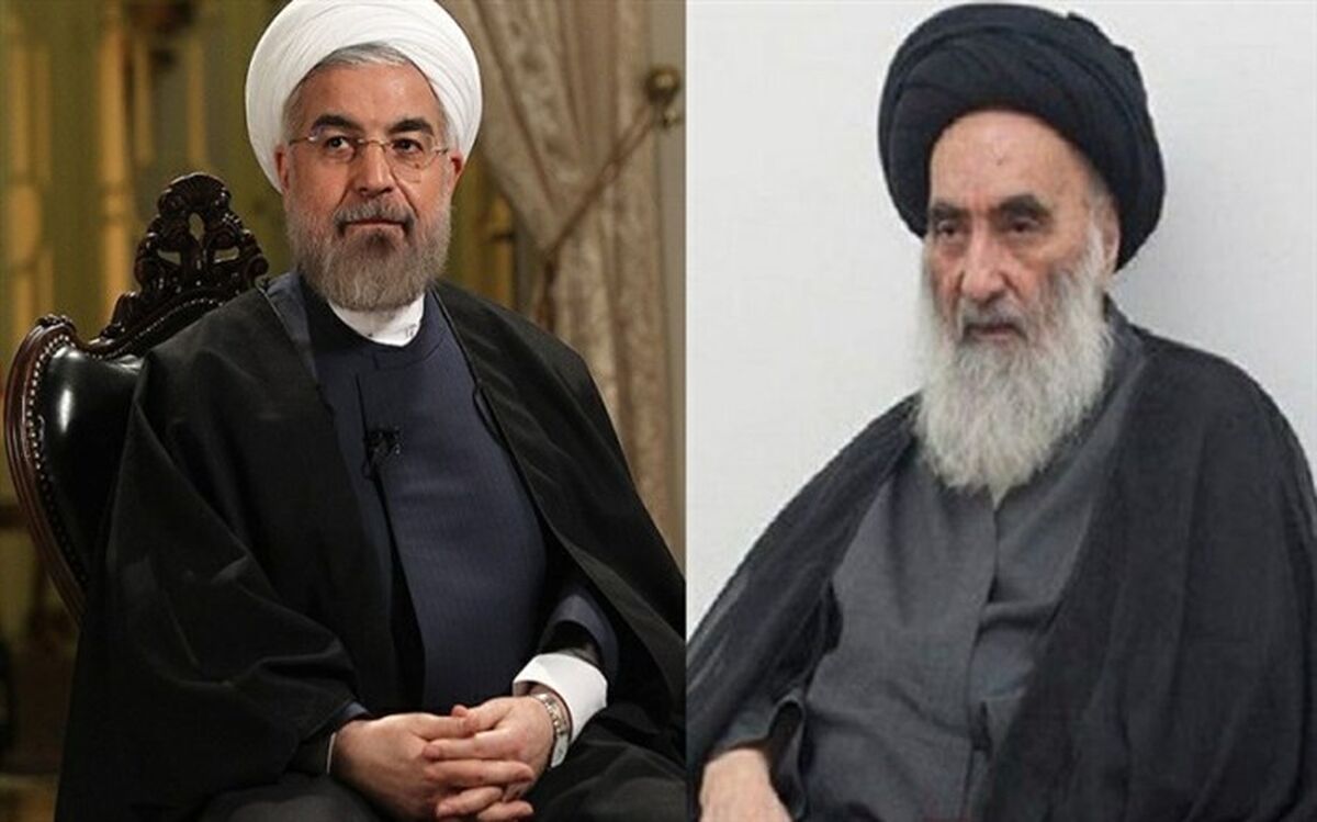 نگاهی به اهمیت سفر روحانی به عراق و دیدارش با آیت الله سیستانی