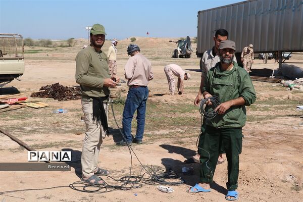 زائران راهیان‌نور در اردوگاه شهید شیرسوار هفت‌تپه