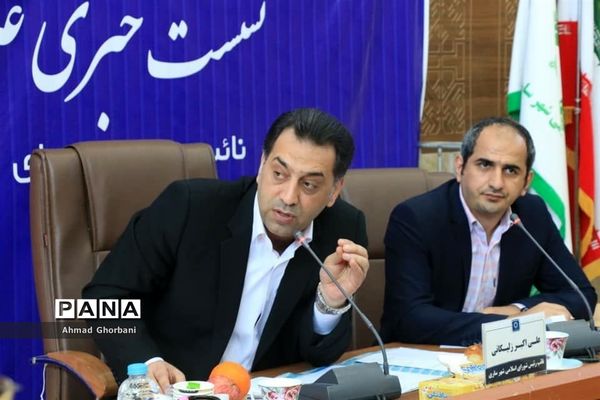 نشست خبری نائب‌رئیس شورای شهر ساری