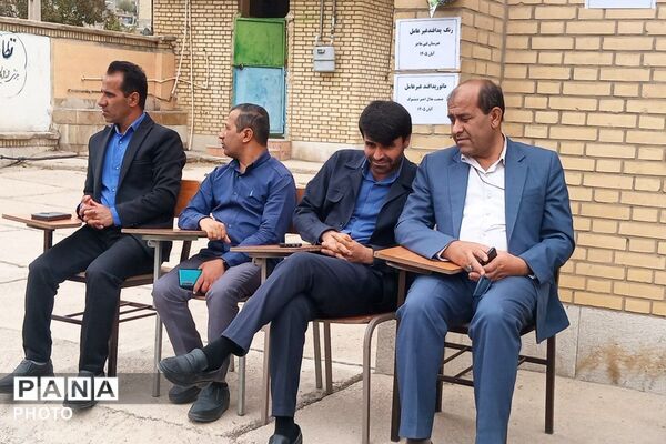 دبیرستان هاجر دیشموک، میزبان برنامه‌ای با محوریت پدافند غیرعامل