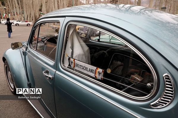 نمایش ماشین‌های تاریخی در کاخ سعد آباد