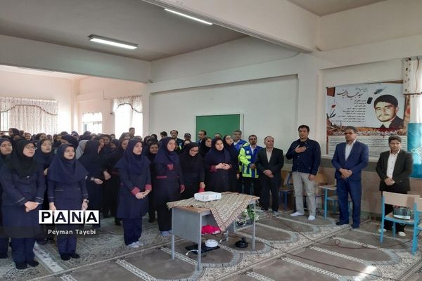 اجرای مانور آمادگی و پیشگیری از حوادث چهارشنبه آخر سال