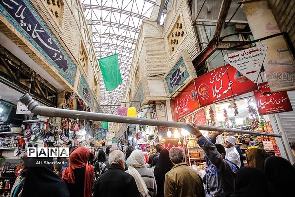 حال و هوای میدان تجریش در آستانه سال نو