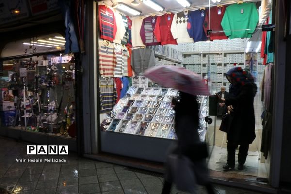 بارش تگرگ در ارومیه