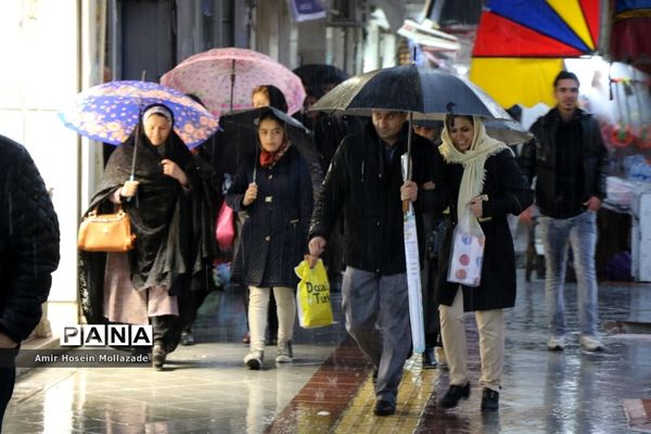 بارش تگرگ در ارومیه