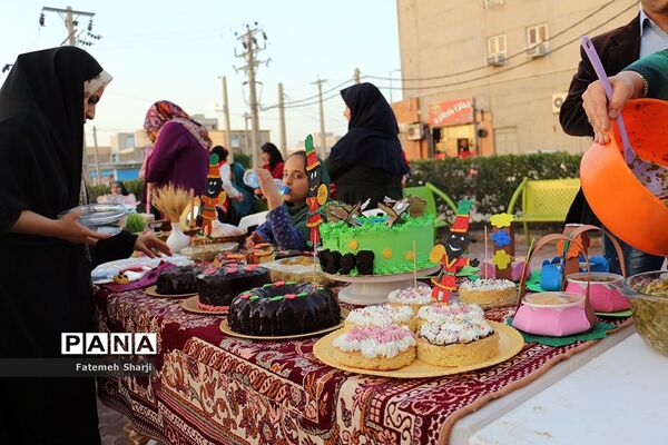 شادی پیمایی نوروزی  با حضور اقوام ایرانی در امیدیه