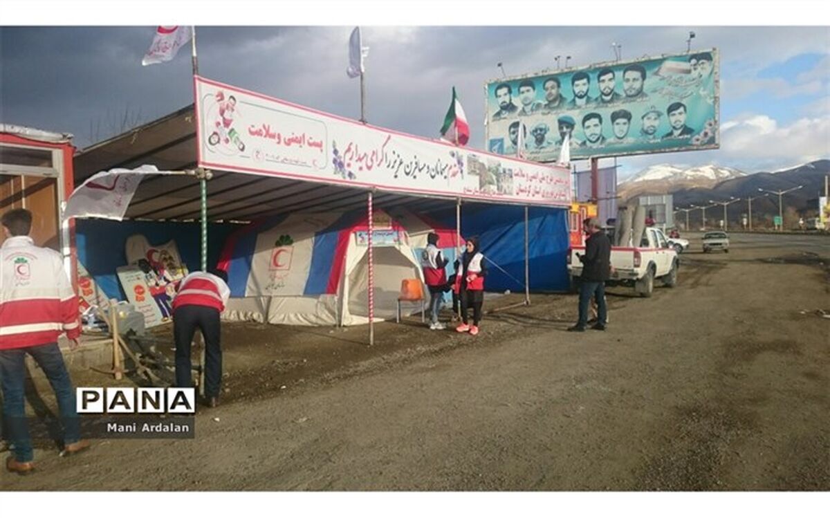 طرح  ایمنی و سلامت مسافرین نوروزی استان کردستان افتتاح شد