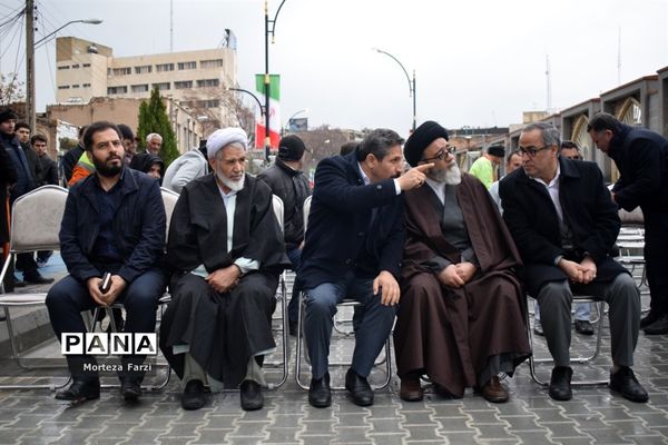 آیین افتتاح پیاده راه ارک تبریز