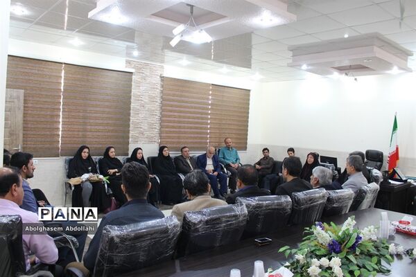 مراسم تکریم و معارفه سرپرست دانشگاه پردیس بنت الهدی صدر بوشهر