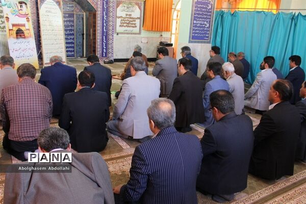 مراسم جشن میلاد حضرت علی(ع) و روز پدر در اداره‌کل آموزش و پرورش استان بوشهر