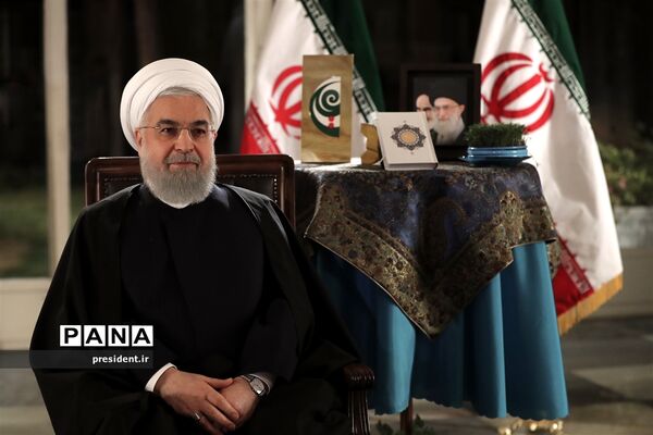پیام نوروزی رئیس جمهوری به مناسبت آغاز سال ۱۳۹۸