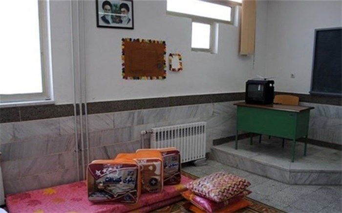 آماده سازی 30 کلاس درس جهت اسکان مسافران نوروزی