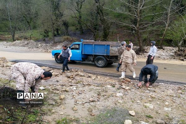امدادرسانی به سیل‌زدگان شهرستان سوادکوه