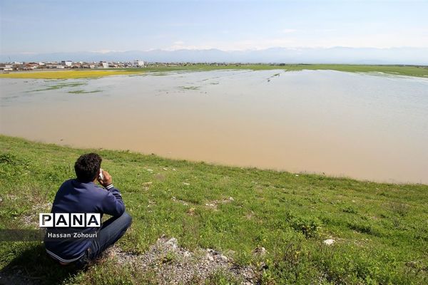مناطق سیل‌زده آق‌قلا و روستاهای اطراف